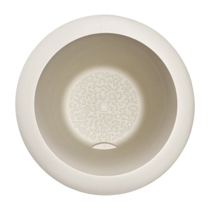 amber roll low 60 linen white